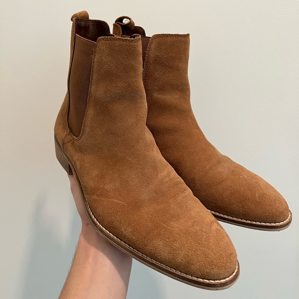 Suede Chelsea Boots